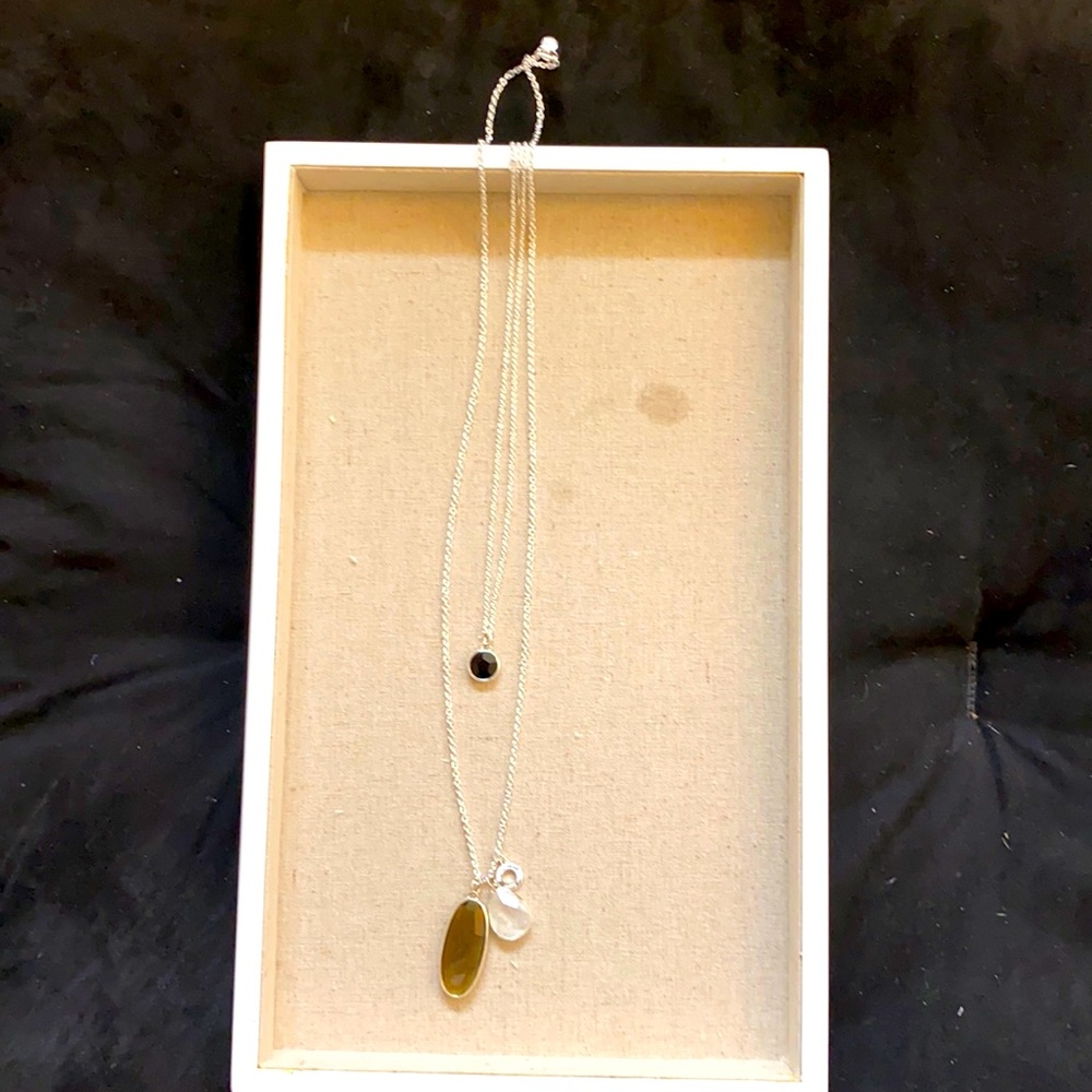 SOLD Two chains in one - wear together or each separately.